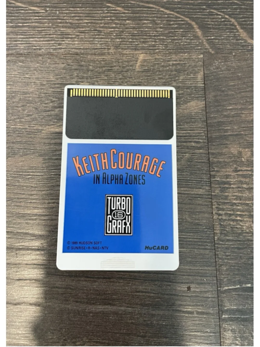Keith Courage in Alpha Zones TurboGrafx-16, 1989 w/Manual